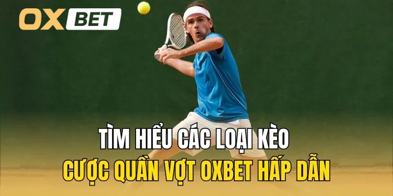 Tìm hiểu các loại kèo cược quần vợt Oxbet hấp dẫn